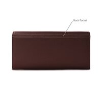GENUINE LEATHER BROWN LADIES WALLET