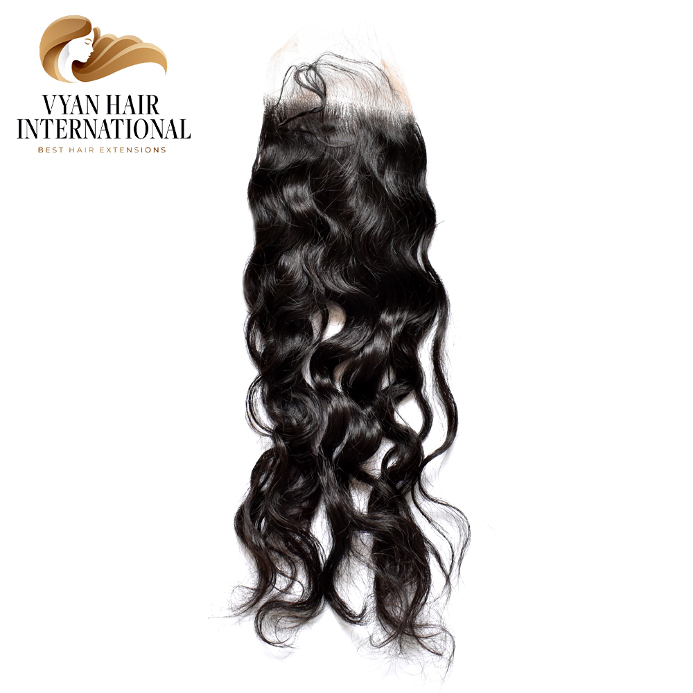 Remy Virgin Human Hair Closure Natural Black Hair