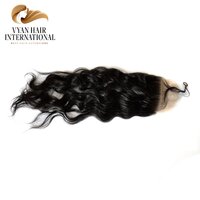Cheap Wholesale Brazilian Virgin Human Hair Piece Transparent Full Hd Lace Closure
