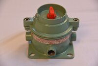 Flameproof Weatherproof Direct Entry Rotary Switch