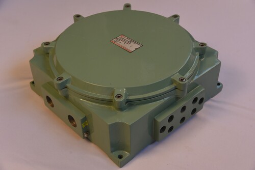 Flameproof Weatherproof Junction Box 350 X 350 X 150 / 180 Mm