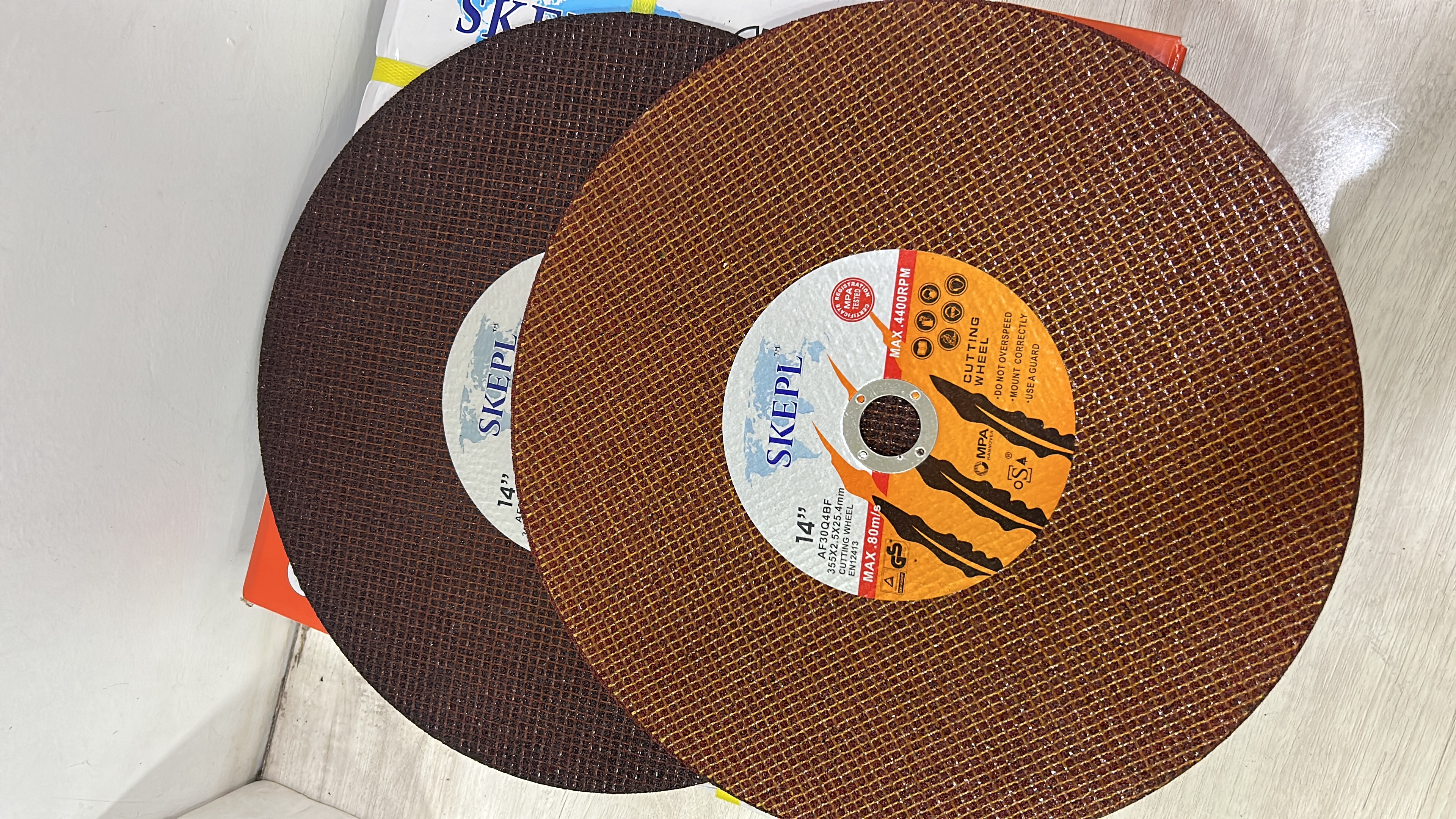 14-INCH SKEPL CUTTING WHEEL DOUBLE NET