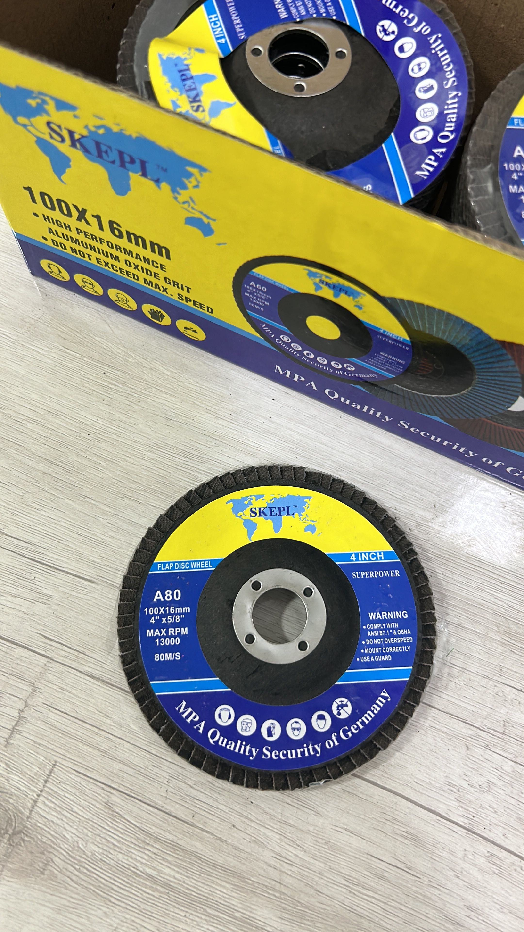 SKEPL 7 INCH FLAP DISC NO.60