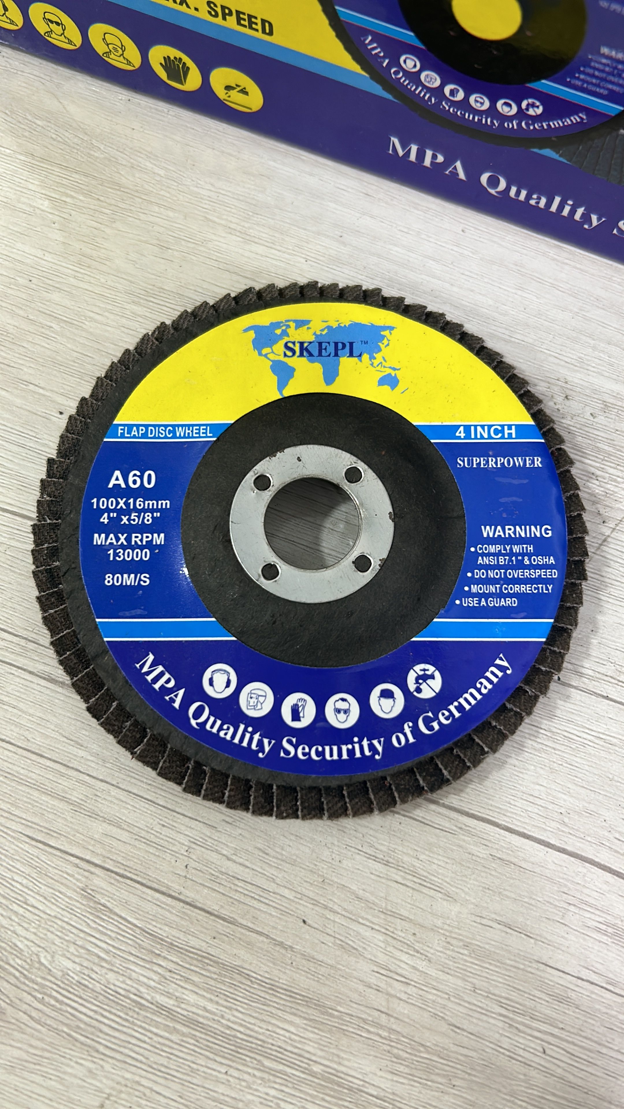 SKEPL 7 INCH FLAP DISC NO.60