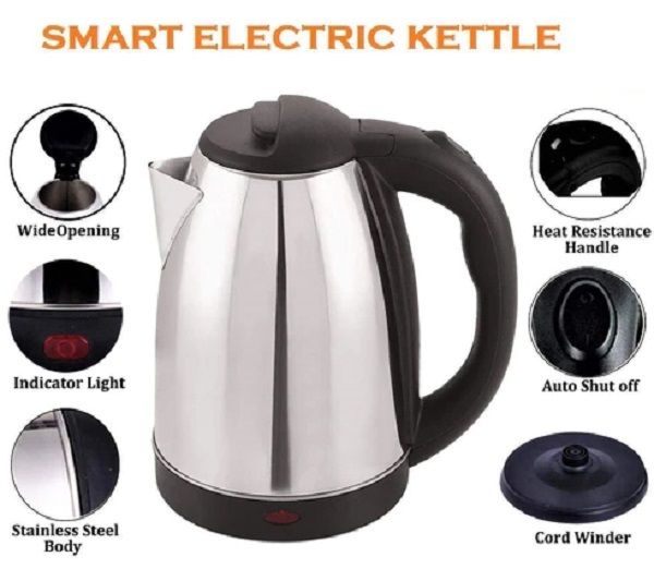 Ss Electric Kettle With Lid