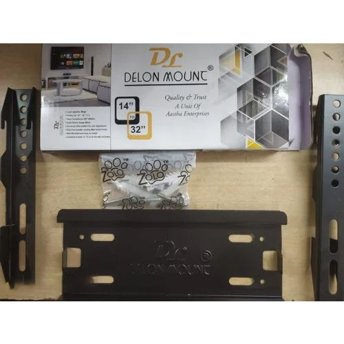 Black 10 Inch Delon Mount Lcd Fixed Wall Mount