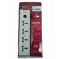 4 Socket Electric Power Strip - Heavy-duty Casing, Long Cable Length, Ip54 Protection | 220-240v, 2500w Output, Industrial-grade Durability