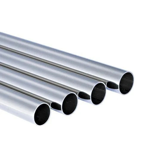 Silver Stainless Steel Pipes