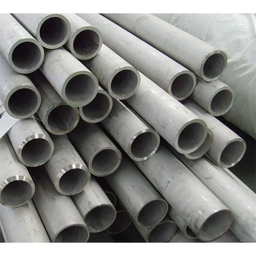 SS Seamless Pipe - Stainless Steel, Up to 10 m Length, Silver Color - Round Shape, Up to 2.25 mm Thickness, Spiral Design