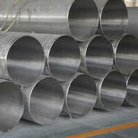 Stainless Steel 316 ERW Pipe - Welded, Round Shape, Silver Color | High Resistance to Corrosion, Superior Durability, Custom Sizes Available