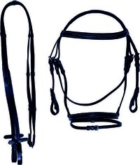 Ear Cut Leather Bridle - Application: Horse Riding