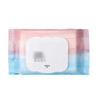 50pcs Refreshing and moisturizing makeup remover wipes