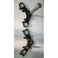 E-rickshaw Handle Set - 43mm Size, Matte Black Color | Industrial Usage, 1-year Warranty