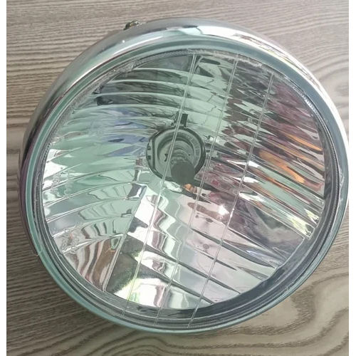 White E Rickshaw Halogen Headlight