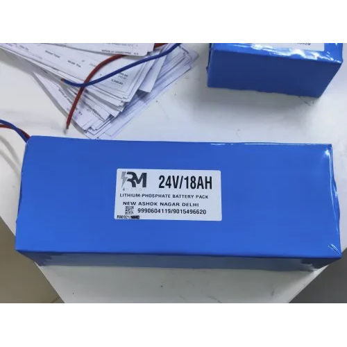 Lithium Battery Pack Of 24V 18Ah