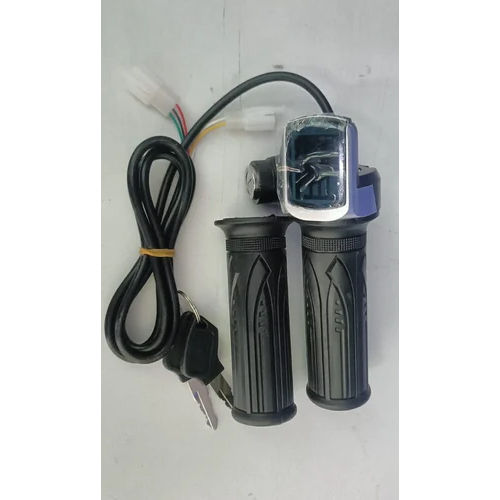 Rm Energy 24V 36V 48V E-Bicycle Throttle With Key Switch And Voltage Level Indicator Size: Width-6Cm / Height-15Cm