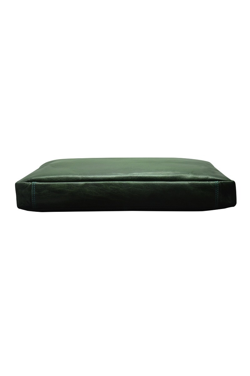 GENUINE LEATHER BOTTLE GREEN PROFESSIONAL BAG