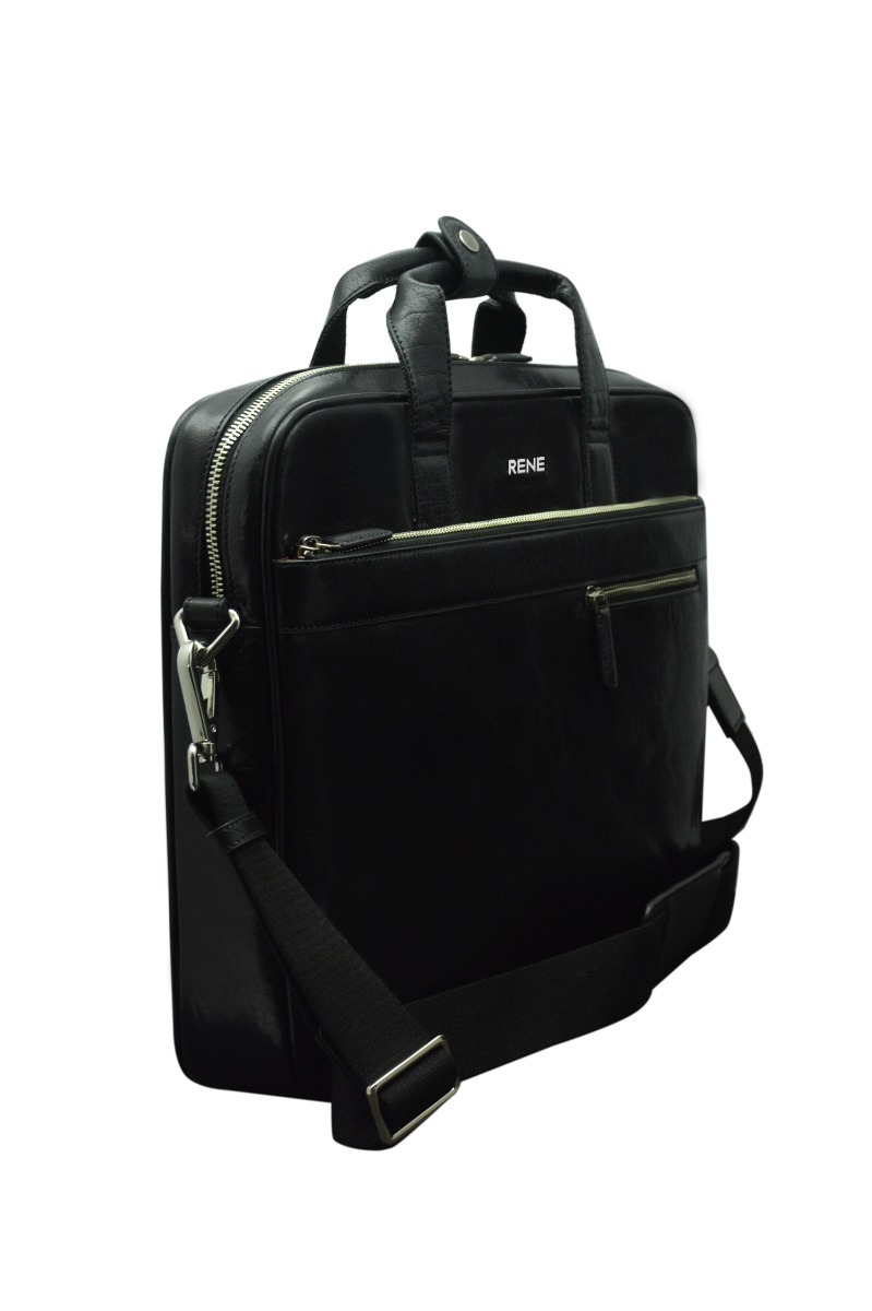 GENUINE LEATHER BLACK PROFESSIONAL BAG