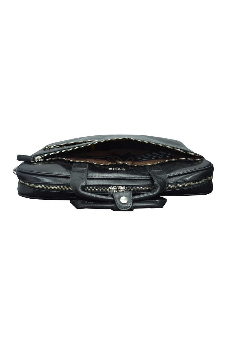 GENUINE LEATHER BLACK PROFESSIONAL BAG