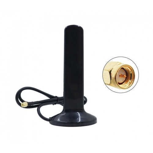 5G 12dBi Magnetic Antenna SMA Male With RG58 Cable with SMA Male Connector