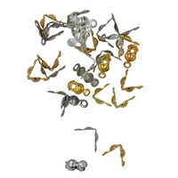 6mm Dabbi Lock - Metal Alloy Composition | Golden/silver Finish, 100 Grams Weight, Compact Design, 6mm Size For Versatile Applications