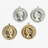 25mm Metal Ms Coins - 25mm Size, Golden/silver Color, Weighing 500 Grams | Ideal For Collectors And Promotional Uses