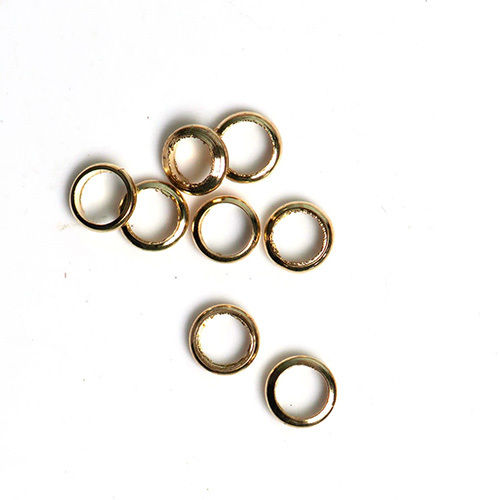 Golden Closed Ring For Jewellery Making