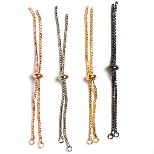 4 Inch Bracelet Adjustable Slider Chain