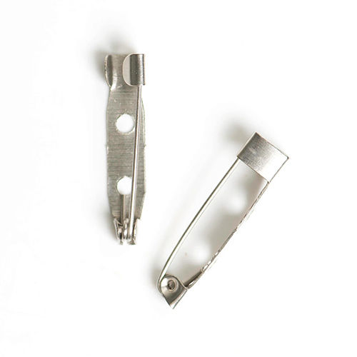 Silver 25Mm Brooch Pin