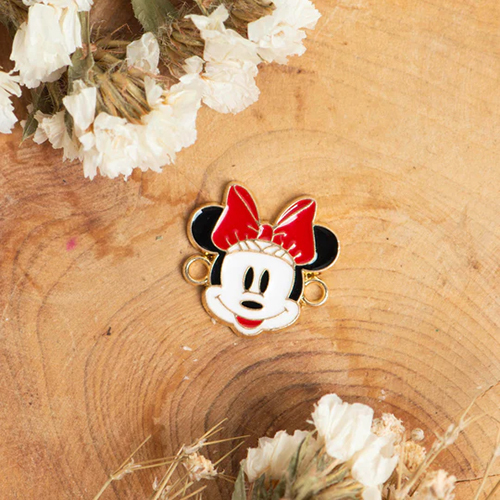 18mm Minnie Mouse Cartoon Enamel Connector at Best Price in Mumbai