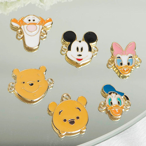 Disney Cartoon Characters Enamel Charms