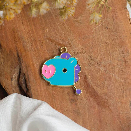 20mm BTS Mang Enamel Charms Pendants