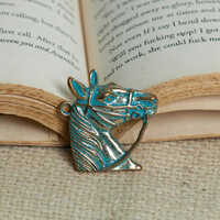40mm Horse Antique Alloy Charms Pendants - Gender: Unisex