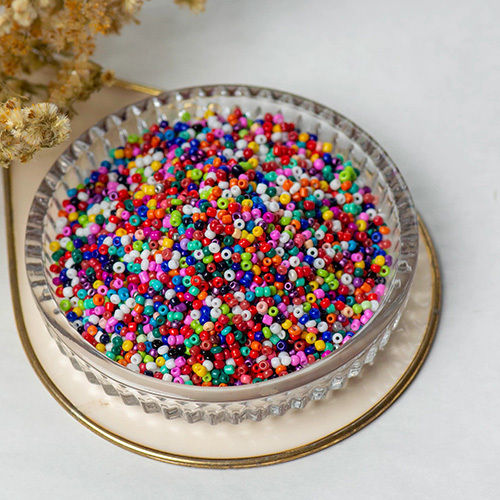 Multicolor 4.5Mm Seed Glass Beads