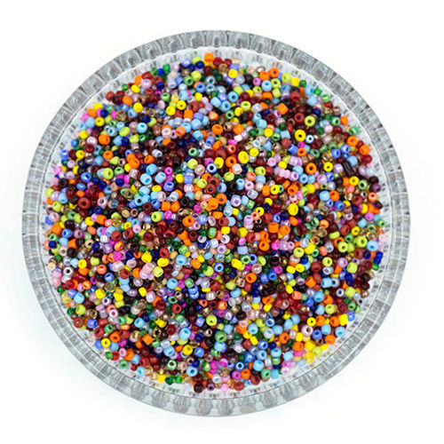 Multicolor 2Mm Seed Glass Beads