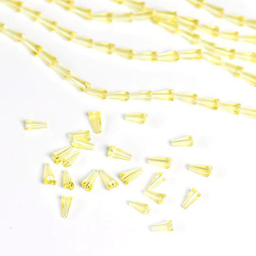 4x8 Pencil Rainbow Elegant Glass Beads