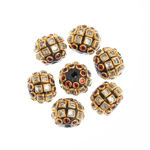 16Mm Kundan Beads Place Of Origin: India