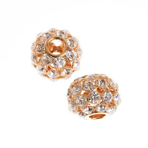 32Mm Rhinestone Spacer Beads Place Of Origin: India