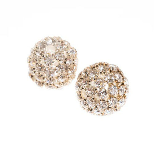 24Mm Rhinestone Spacer Beads Place Of Origin: India