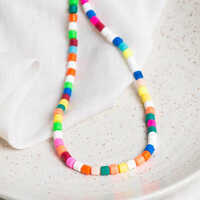 6mm Polymer Clay Fimo Beads - Multicolor Variety | Durable Design, Ideal For Crafting And Jewelry-making Projects