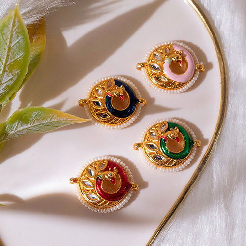 Multicolor 20Mm Meenakari Kundan