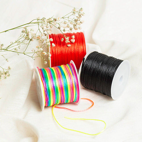 10 Meter Multi-Coloured Crafts Silk Threads