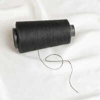 Jewelry Making Cotton Threads - Size 0.2mm, 300-400mtr | Versatile Black And White Twisted Threads For Crafting Projects