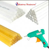 9 Inch Hot Gun Glue Sticks - Color: Transparent White Yellow