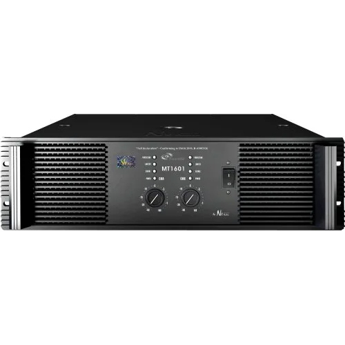 Black Nx Audio Mt 1601 Power Amplifier