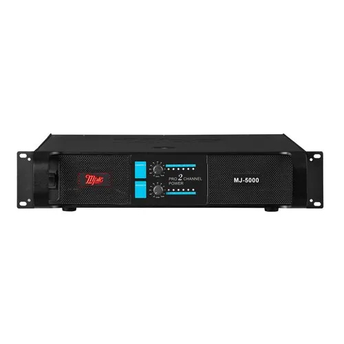 Black Mpro Mj 5000 Power Amplifier
