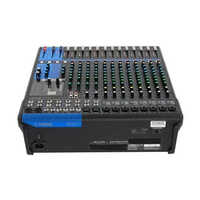 Black Yamaha Mg16xu Dj Mixer