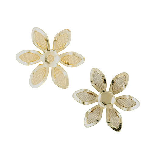 Metal Art Flower | Size : 22mm | 50 Pcs ( F-9-12 )