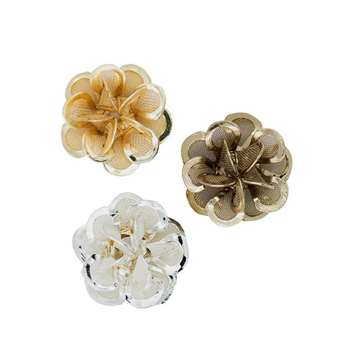 Metal Art Flower | Size : 21mm | 50 Pcs ( F-8-13 )