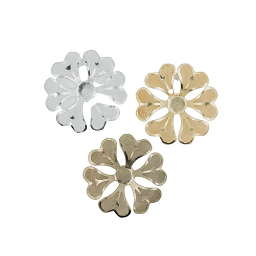 Metal Art Flower | Size : 34mm | 50 Pcs ( F-8-22 )